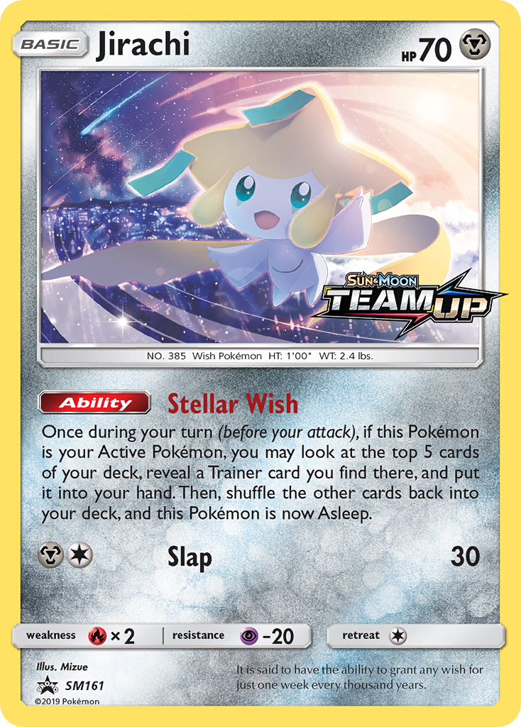 Jirachi (SM161) [Sun & Moon: Black Star Promos] | Jomio and Rueliete's Cards and Comics