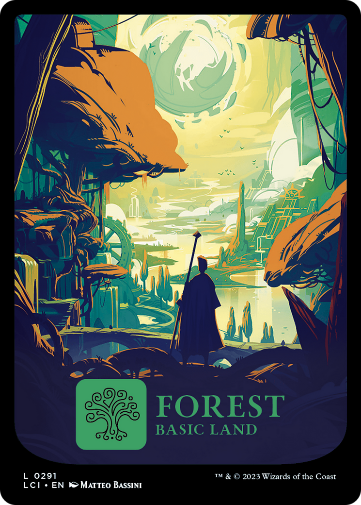 Forest (0291) [The Lost Caverns of Ixalan] | Jomio and Rueliete's Cards and Comics
