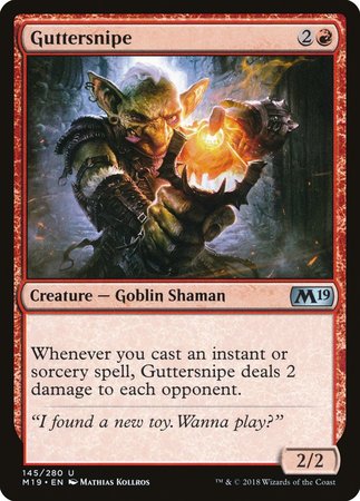 Guttersnipe [Core Set 2019] | Jomio and Rueliete's Cards and Comics