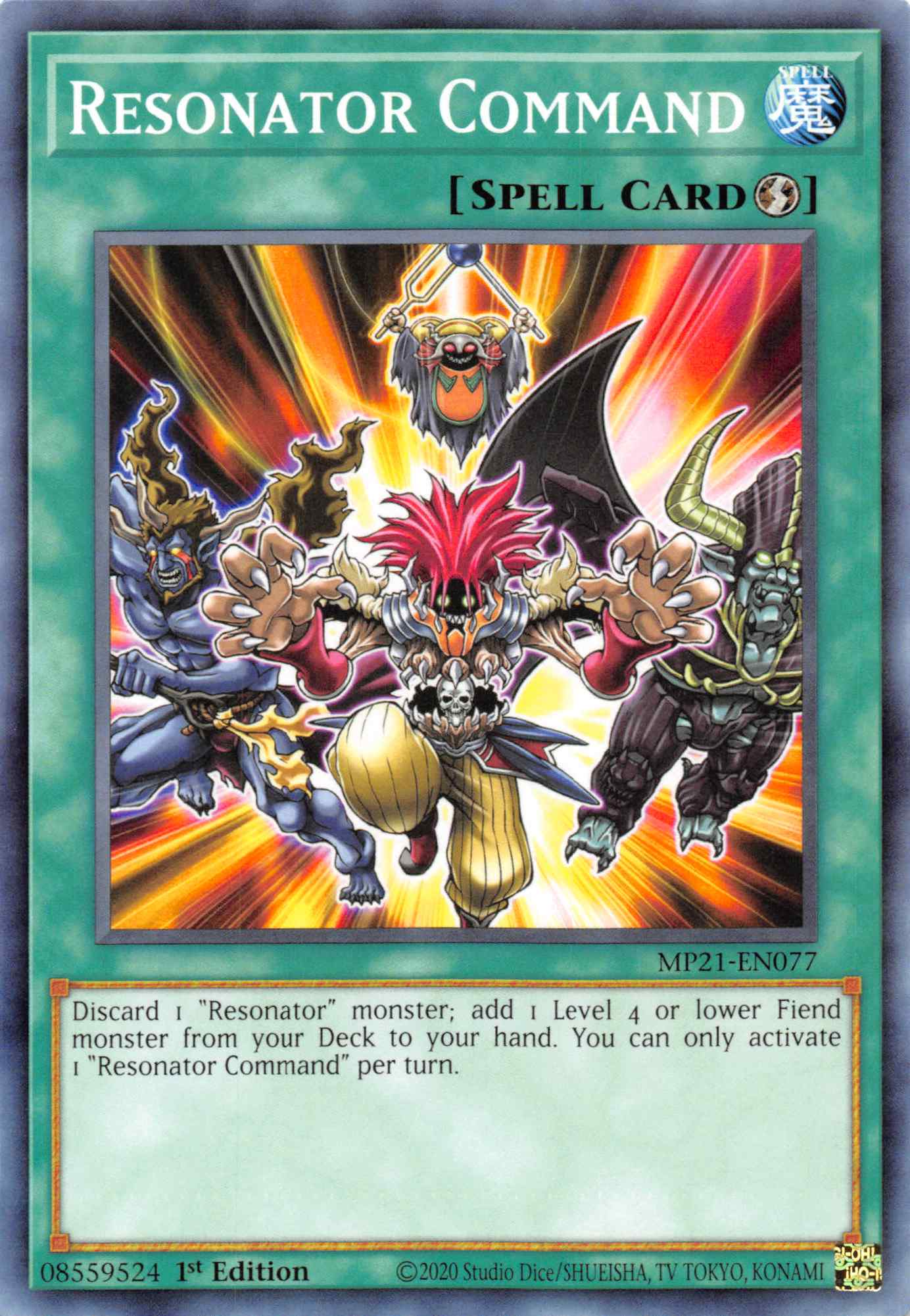 Resonator Command [MP21-EN077] Common | Jomio and Rueliete's Cards and Comics