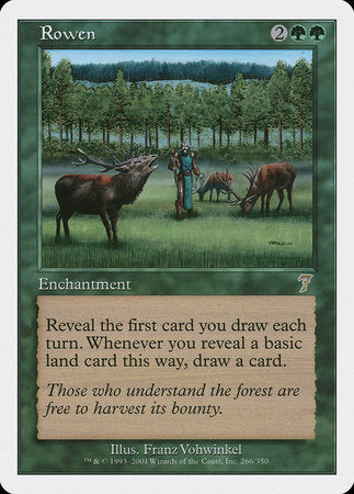 Rowen [Seventh Edition] | Jomio and Rueliete's Cards and Comics