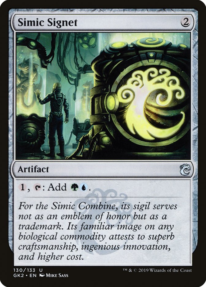 Simic Signet [Ravnica Allegiance Guild Kit] | Jomio and Rueliete's Cards and Comics