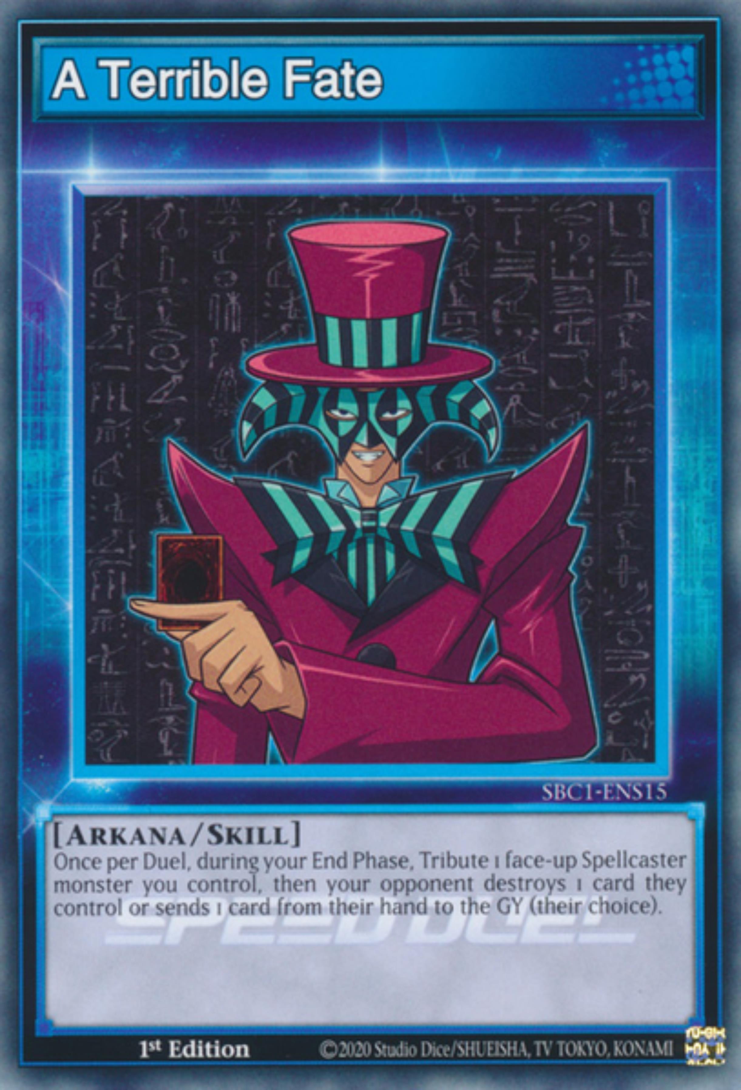 A Terrible Fate [SBC1-ENS15] Common | Jomio and Rueliete's Cards and Comics