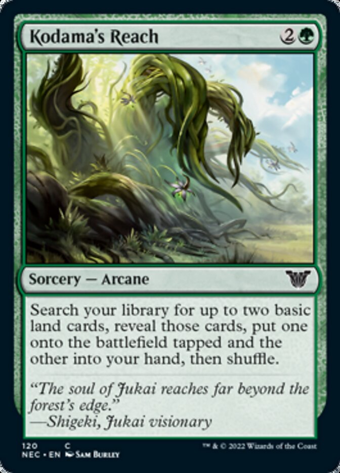 Kodama's Reach [Kamigawa: Neon Dynasty Commander] | Jomio and Rueliete's Cards and Comics