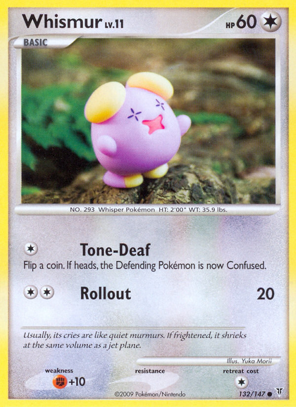 Whismur (132/147) [Platinum: Supreme Victors] | Jomio and Rueliete's Cards and Comics
