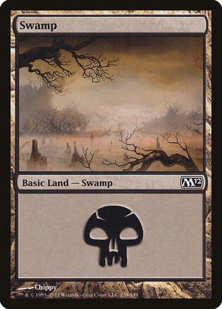 Swamp (239) [Magic 2012] | Jomio and Rueliete's Cards and Comics