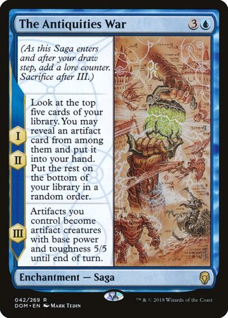 The Antiquities War [Dominaria] | Jomio and Rueliete's Cards and Comics