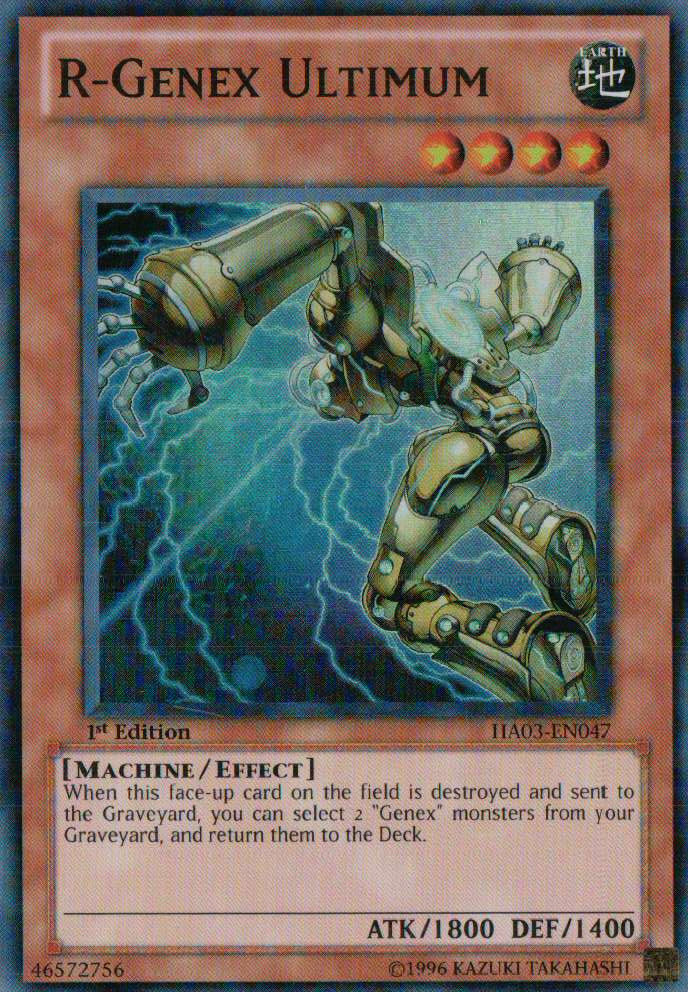 R-Genex Ultimum [HA03-EN047] Super Rare | Jomio and Rueliete's Cards and Comics