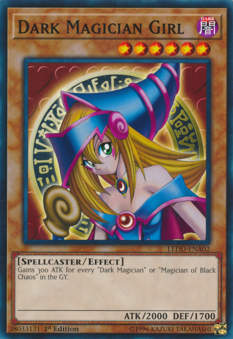 Dark Magician Girl [LEDD-ENA02] Common | Jomio and Rueliete's Cards and Comics