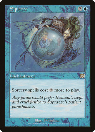 Squeeze [Mercadian Masques] | Jomio and Rueliete's Cards and Comics