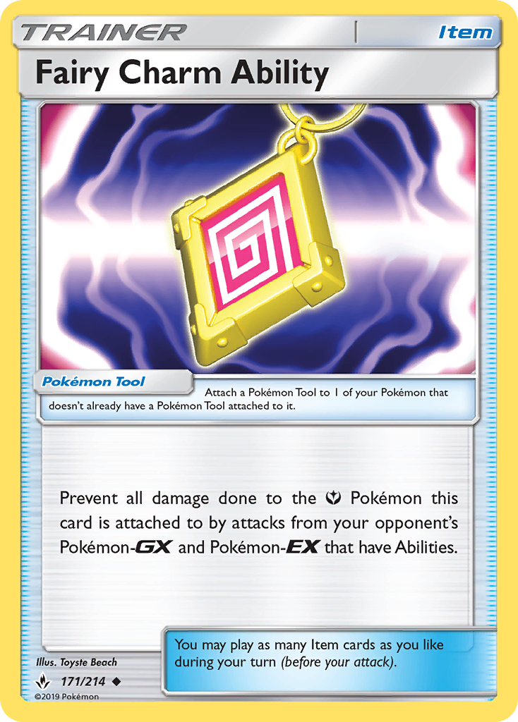 Fairy Charm Ability (171/214) [Sun & Moon: Unbroken Bonds] | Jomio and Rueliete's Cards and Comics