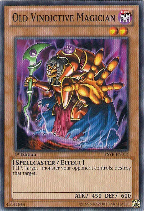 Old Vindictive Magician [YSYR-EN014] Common | Jomio and Rueliete's Cards and Comics