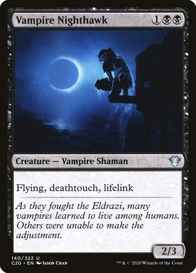 Vampire Nighthawk [Commander 2020] | Jomio and Rueliete's Cards and Comics