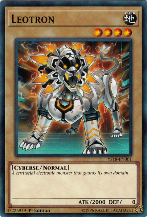 Leotron [YS18-EN001] Common | Jomio and Rueliete's Cards and Comics