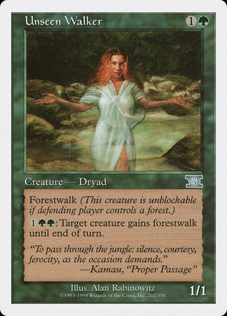 Unseen Walker [Classic Sixth Edition] | Jomio and Rueliete's Cards and Comics