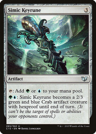 Simic Keyrune [Commander 2015] | Jomio and Rueliete's Cards and Comics