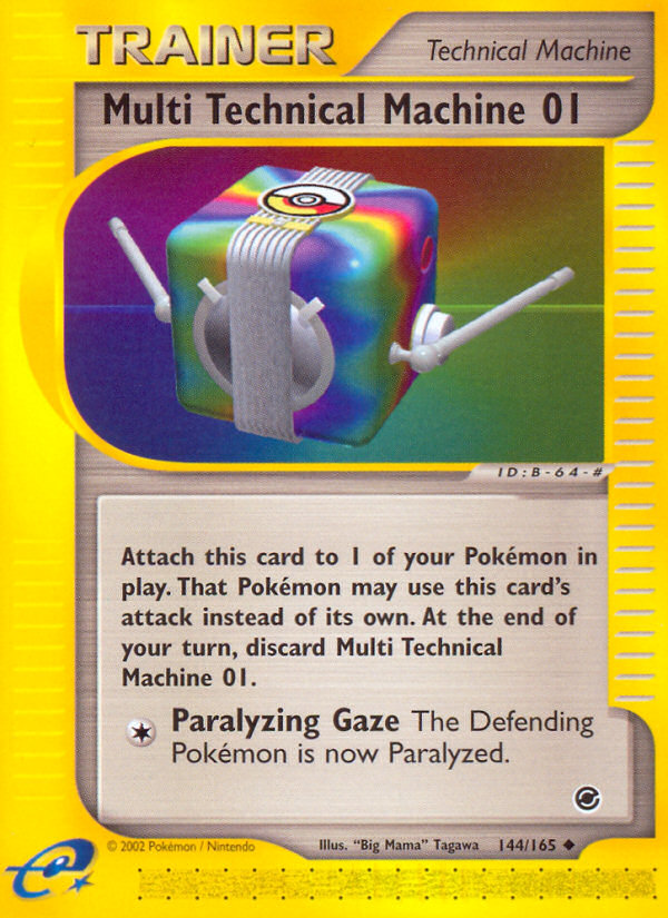 Multi Technical Machine 01 (144/165) [Expedition: Base Set] | Jomio and Rueliete's Cards and Comics