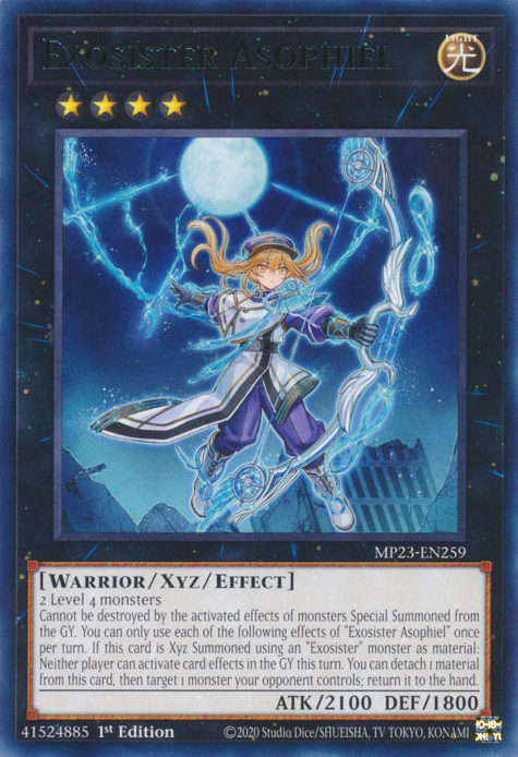 Exosister Asophiel [MP23-EN259] Rare | Jomio and Rueliete's Cards and Comics