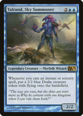 Talrand, Sky Summoner [Magic 2013] | Jomio and Rueliete's Cards and Comics