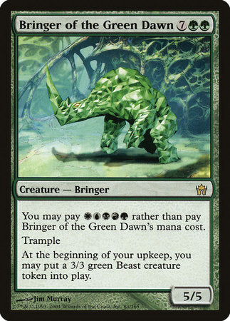 Bringer of the Green Dawn [Fifth Dawn] | Jomio and Rueliete's Cards and Comics