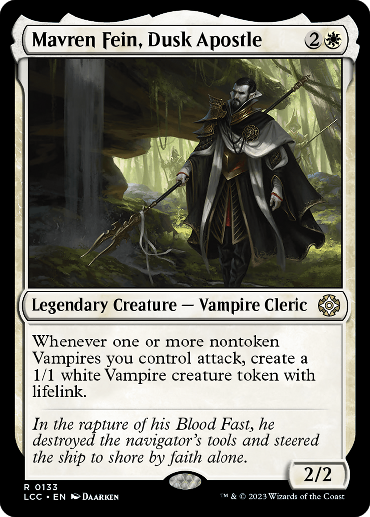 Mavren Fein, Dusk Apostle [The Lost Caverns of Ixalan Commander] | Jomio and Rueliete's Cards and Comics