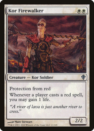 Kor Firewalker [Worldwake] | Jomio and Rueliete's Cards and Comics