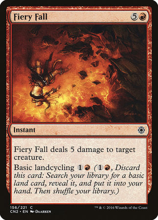 Fiery Fall [Conspiracy: Take the Crown] | Jomio and Rueliete's Cards and Comics