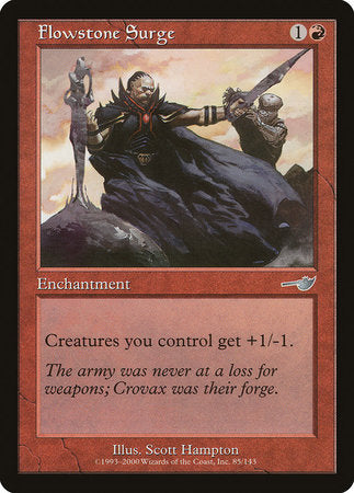 Flowstone Surge [Nemesis] | Jomio and Rueliete's Cards and Comics