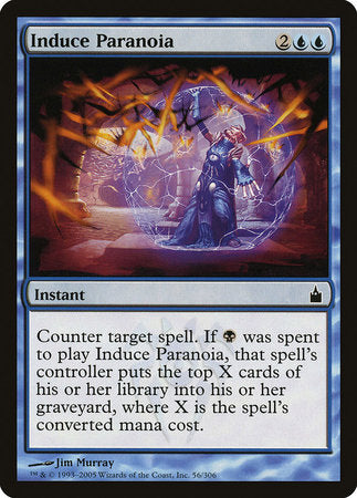 Induce Paranoia [Ravnica: City of Guilds] | Jomio and Rueliete's Cards and Comics