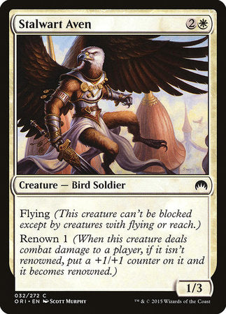 Stalwart Aven [Magic Origins] | Jomio and Rueliete's Cards and Comics