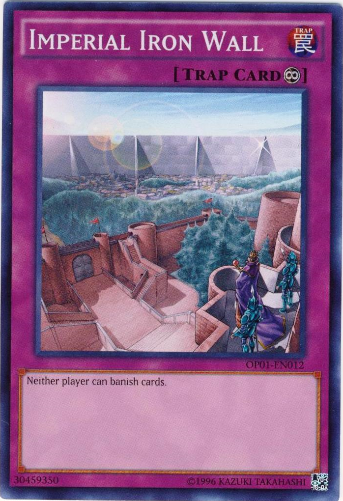 Imperial Iron Wall [OP01-EN012] Super Rare | Jomio and Rueliete's Cards and Comics