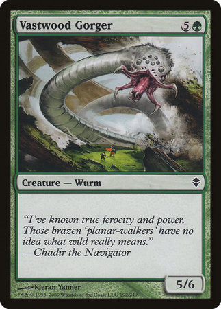 Vastwood Gorger [Zendikar] | Jomio and Rueliete's Cards and Comics