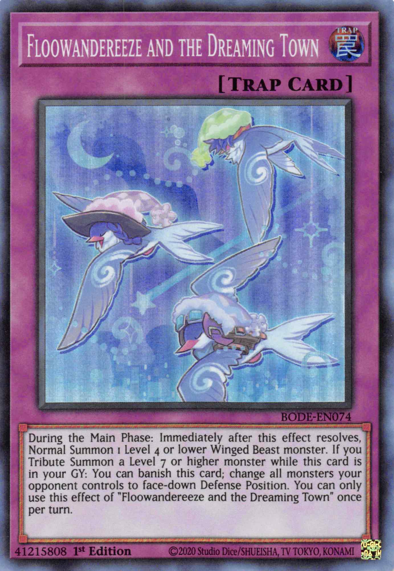 Floowandereeze and the Dreaming Town [BODE-EN074] Super Rare | Jomio and Rueliete's Cards and Comics