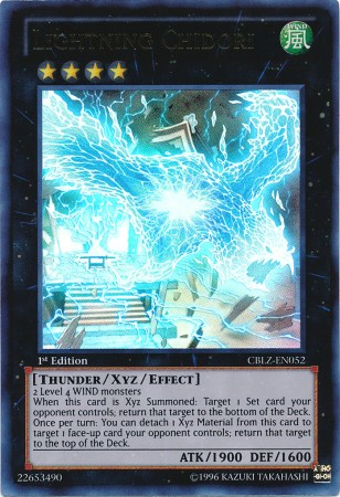 Lightning Chidori [CBLZ-EN052] Ultra Rare | Jomio and Rueliete's Cards and Comics