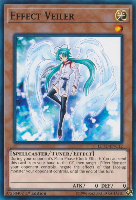 Effect Veiler [LEHD-ENC12] Common | Jomio and Rueliete's Cards and Comics