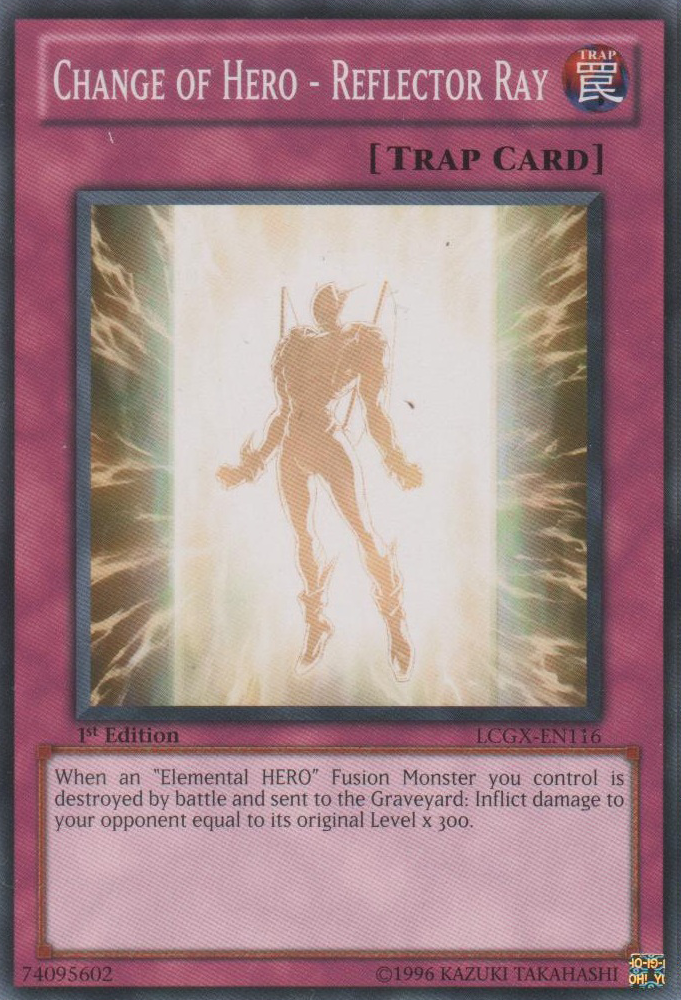 Change of Hero - Reflector Ray [LCGX-EN116] Common | Jomio and Rueliete's Cards and Comics