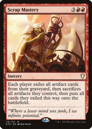 Scrap Mastery [Commander Anthology Volume II] | Jomio and Rueliete's Cards and Comics