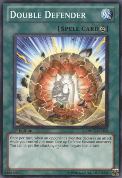 Double Defender [ORCS-EN049] Common | Jomio and Rueliete's Cards and Comics
