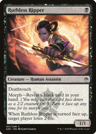 Ruthless Ripper [Masters 25] | Jomio and Rueliete's Cards and Comics