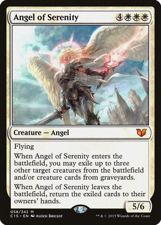 Angel of Serenity [Commander 2015] | Jomio and Rueliete's Cards and Comics