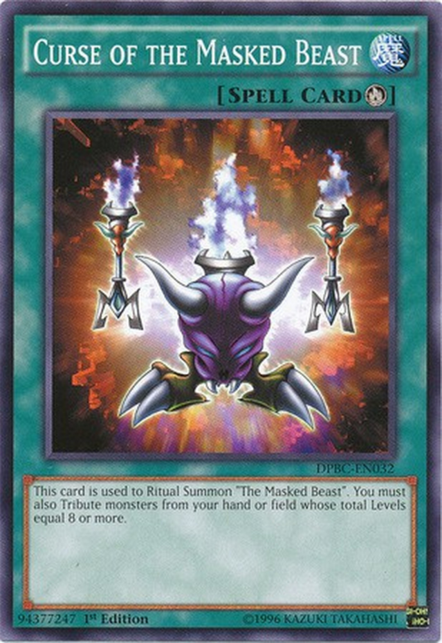 Curse of the Masked Beast [DPBC-EN032] Common | Jomio and Rueliete's Cards and Comics