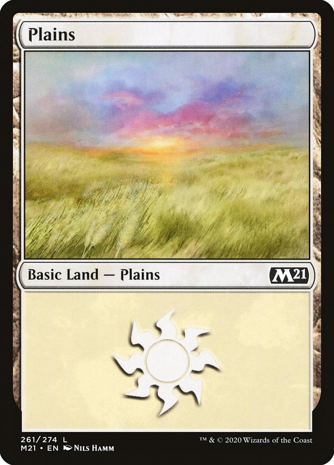 Plains (261) [Core Set 2021] | Jomio and Rueliete's Cards and Comics