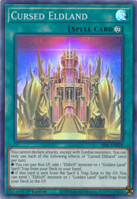 Cursed Eldland [SESL-EN028] Super Rare | Jomio and Rueliete's Cards and Comics