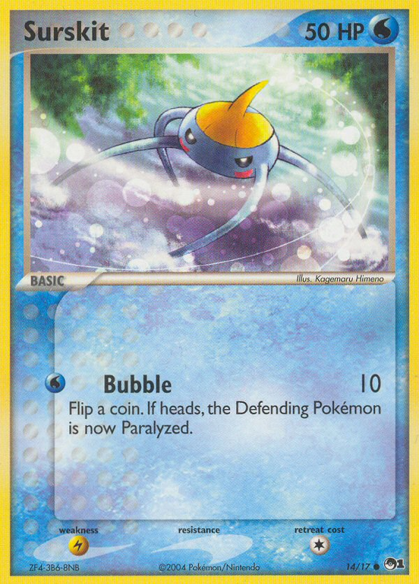 Surskit (14/17) [POP Series 1] | Jomio and Rueliete's Cards and Comics