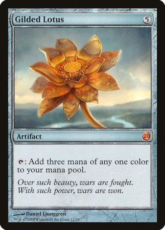 Gilded Lotus [From the Vault: Twenty] | Jomio and Rueliete's Cards and Comics