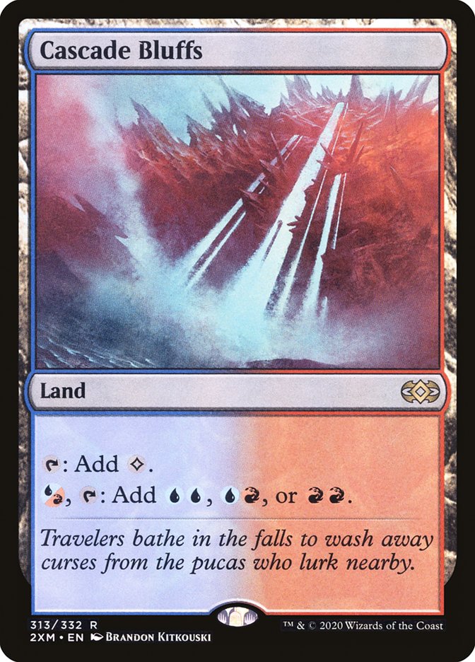 Cascade Bluffs [Double Masters] | Jomio and Rueliete's Cards and Comics