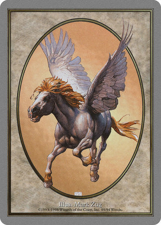 Pegasus Token [Unglued Tokens] | Jomio and Rueliete's Cards and Comics