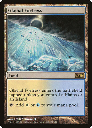 Glacial Fortress [Magic 2013] | Jomio and Rueliete's Cards and Comics