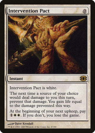 Intervention Pact [Future Sight] | Jomio and Rueliete's Cards and Comics