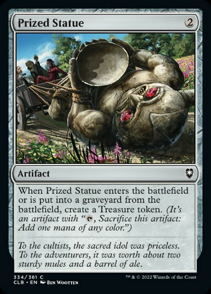 Prized Statue [Commander Legends: Battle for Baldur's Gate] | Jomio and Rueliete's Cards and Comics